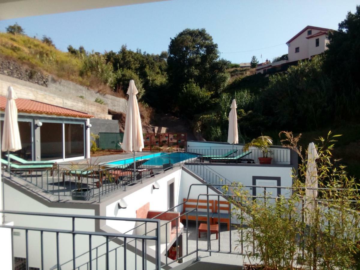 casa agapanthe piscine et vue mer Estreito Da Calheta Esterno foto